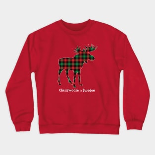 Christmoose In Sweden Crewneck Sweatshirt